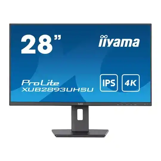 iiyama ProLite XUB2893UHSU-B5 28" 4K Ultra HD IPS Monitor Fully Adjustable